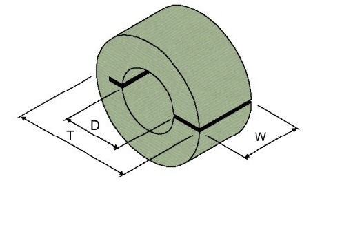 Ferrule Block [19 INS] 6(ID)x46(OD)     