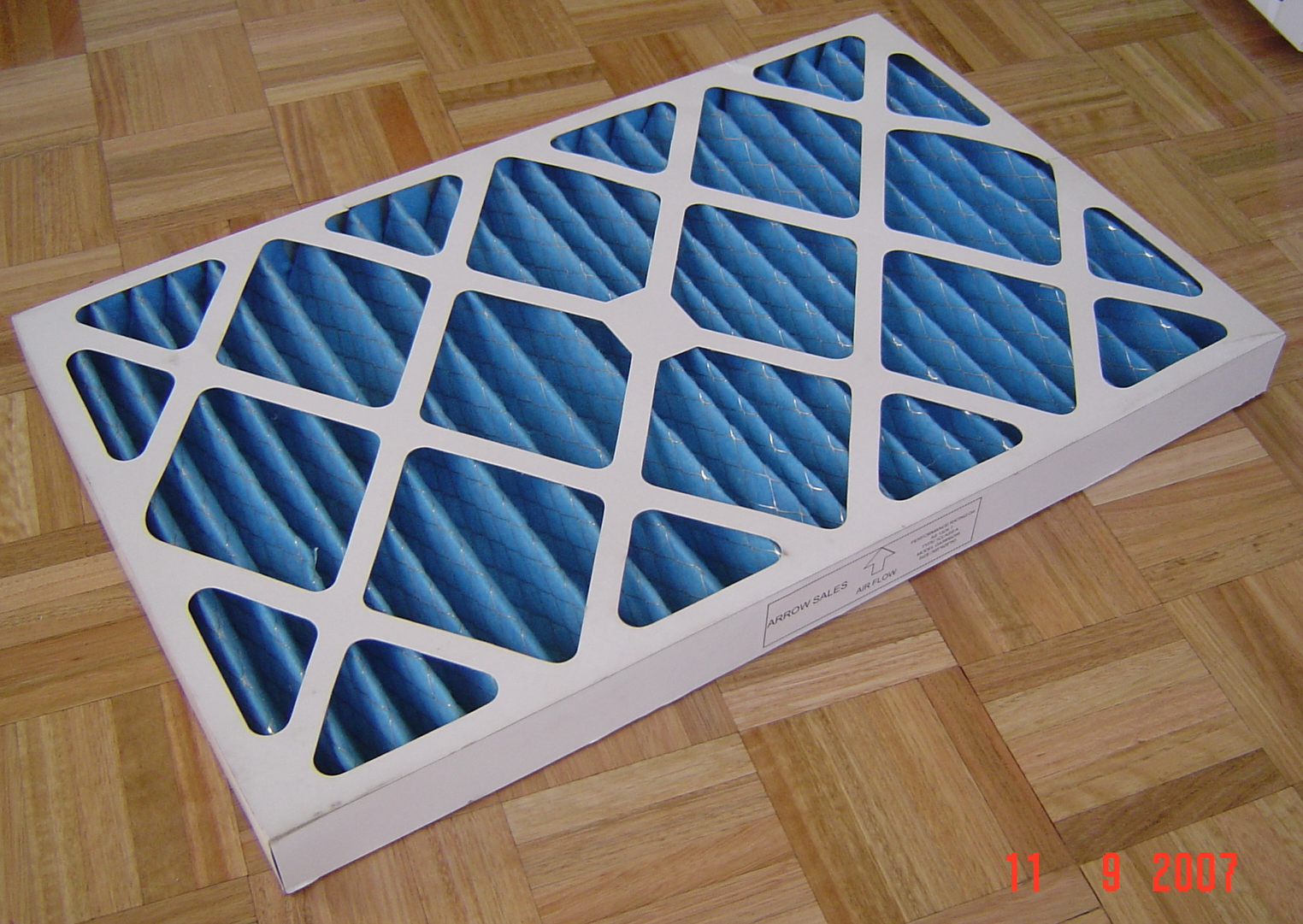 100mm Cardboard Filter 451(18)x595(24)  