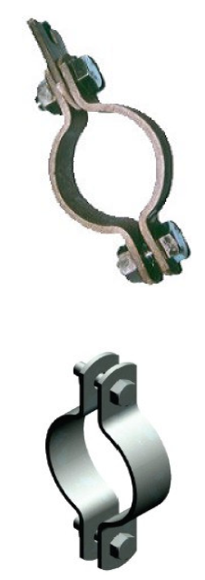 200mm (8) S/STEEL HEAVY BOLTED HANGER   