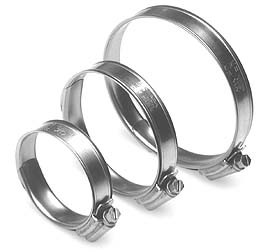 10-16mm Galvanised Hose Clamp           
