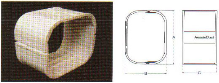 80mm PVC Pipe Duct Joiner               