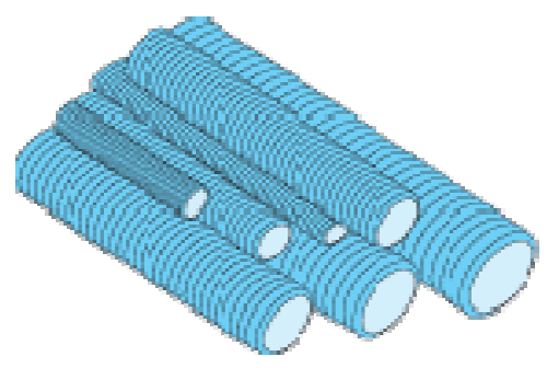 M6 S/STEEL 304  X 3 Mtr                 