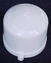 15mm PVC Cap [slip] CAT 6               