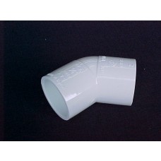 50mm 45 deg. PVC Elbow [slip] CAT 10    